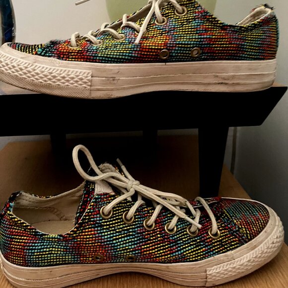 EUC CTAS Converse Ox 'Blush' 547269C (8) KICKS - Picture 4 of 7